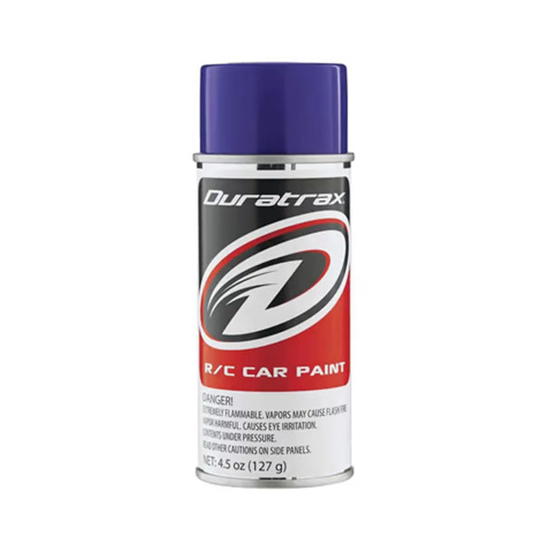 DuraTrax Polycarb Purple Lexan Spray Paint (4.5oz) Default Title