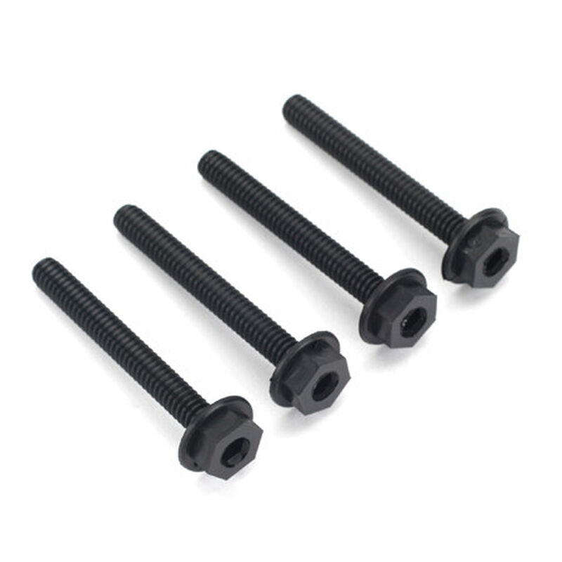 DuBro 1/4-20 x 2" Nylon Wing Bolts (4)