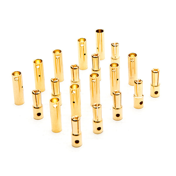 Dynamite Connector: Gold Bullet Set, 4mm (10) Default Title