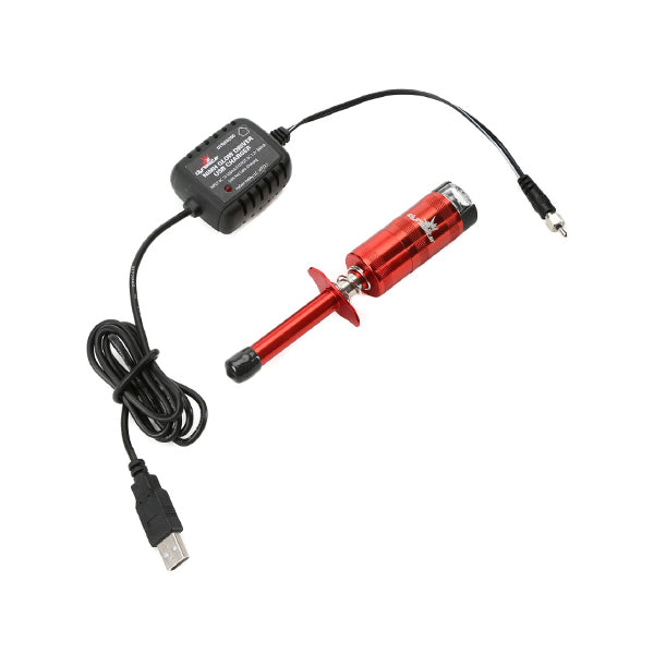 Dynamite Metered NiMH Glow Driver w/USB Charger Default Title