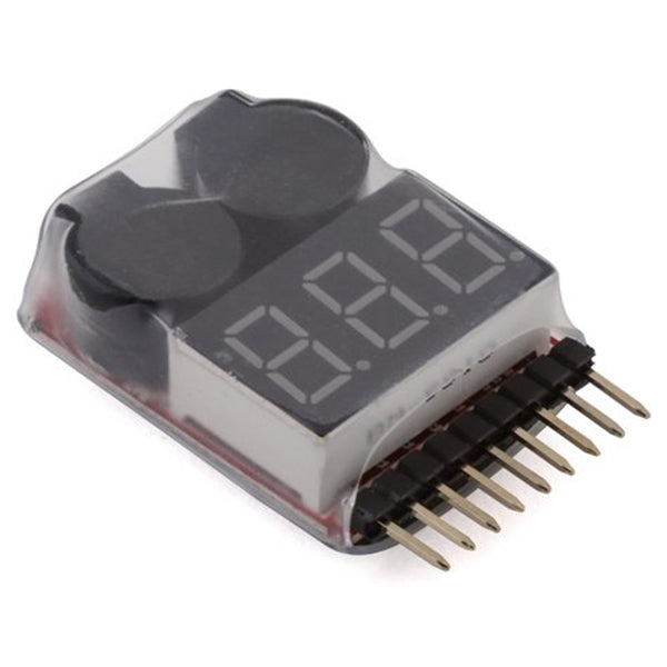 Dynamite LiPo Voltage Checker Warning Alarm