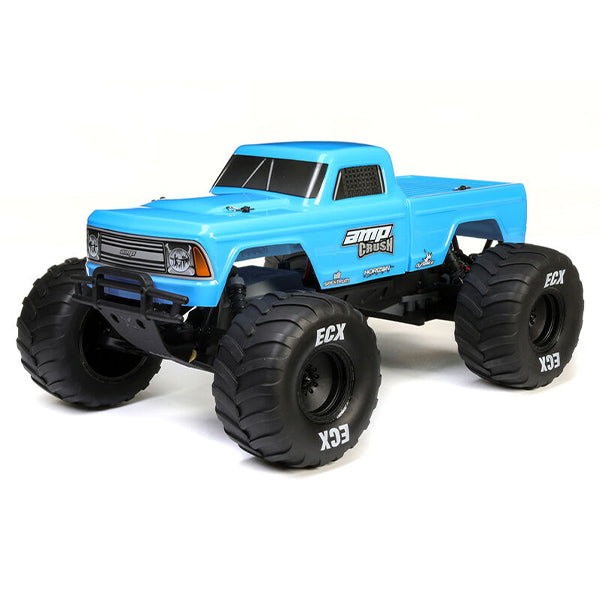 ECX 1/10 Amp Crush Monster Truck, 2WD RTR Orange