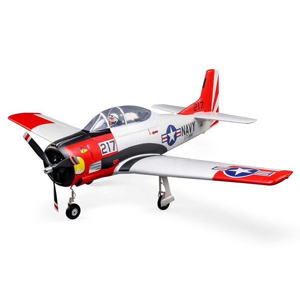 E-flite T-28 Trojan 1.2m Bind-N-Fly Basic Electric Airplane w/Smart ESC, AS3X & SAFE Default Title