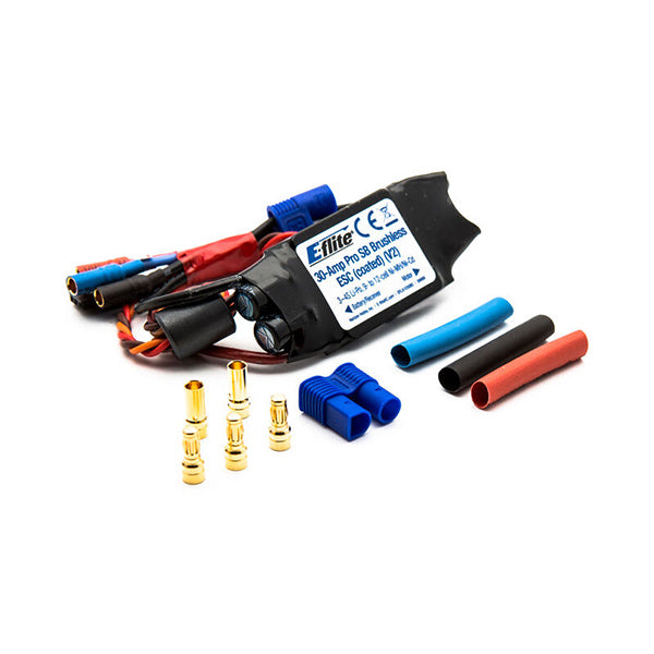 E-flite 30-Amp Pro Switch-Mode Coated BEC Brushless ESC V2: EC3 Default Title