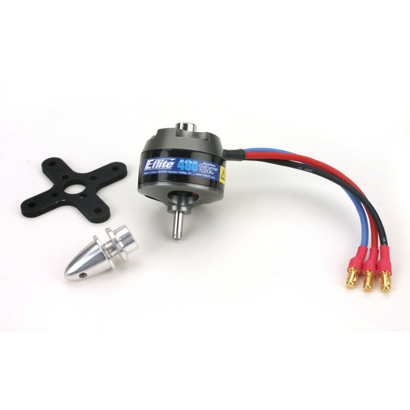 E-flite Park 480 Brushless Outrunner Motor, 1020Kv: 3.5mm Bullet