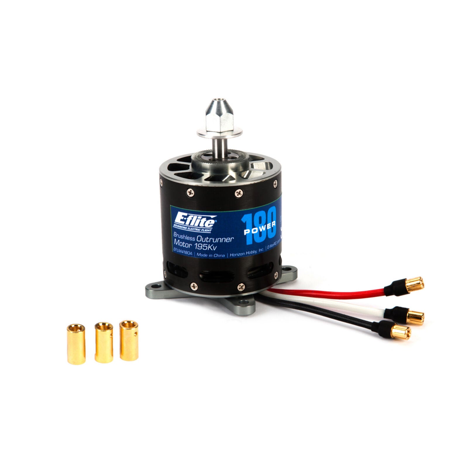 E-flite Power 180 Brushless Outrunner Motor, 195Kv: 6.5mm Bullet