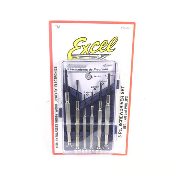 Excel 6-Piece Jeweler Screwdriver Set Default Title