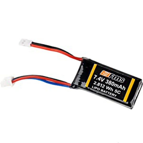 FMS 7.4V 2S 380mAh LiPo Battery: Toyota LC80