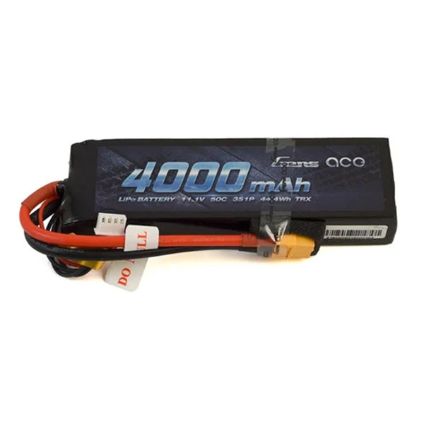 Gens Ace 3S Soft 50C LiPo Battery Pack w/XT60 Connector (11.1V/4000mAh) Default Title