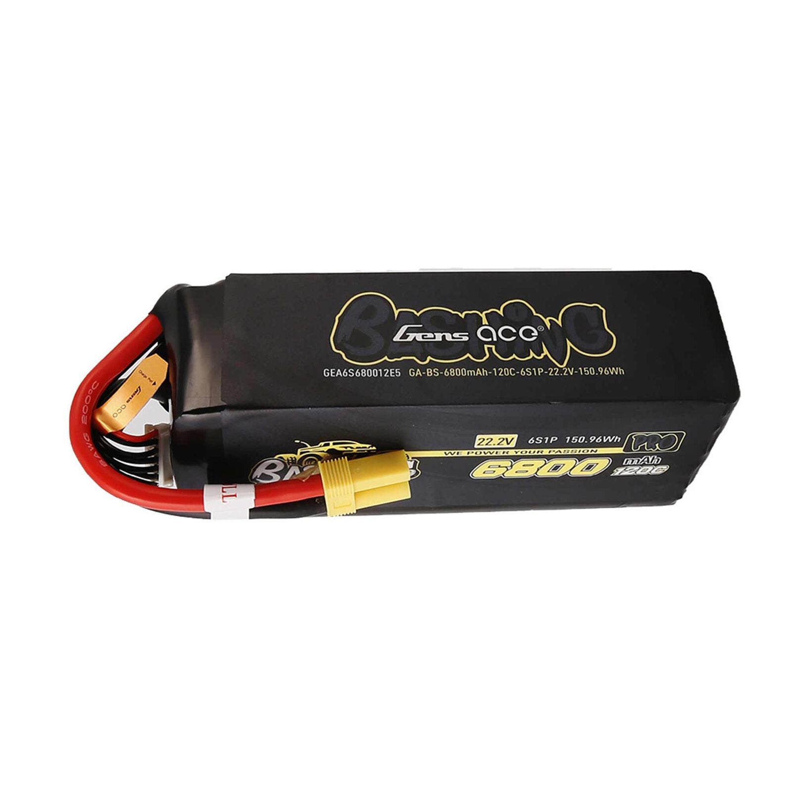 Gens Ace Bashing Pro LiPo Battery Pack  w/EC5 Connector