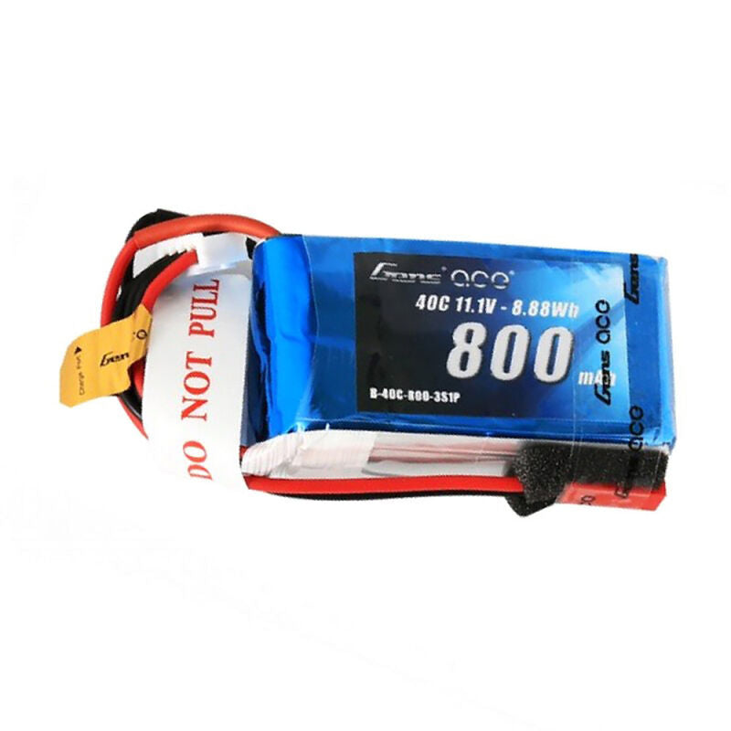 Gens Ace 3s LiPo Battery 40C (11.1V/800mAh) w/JST Connector