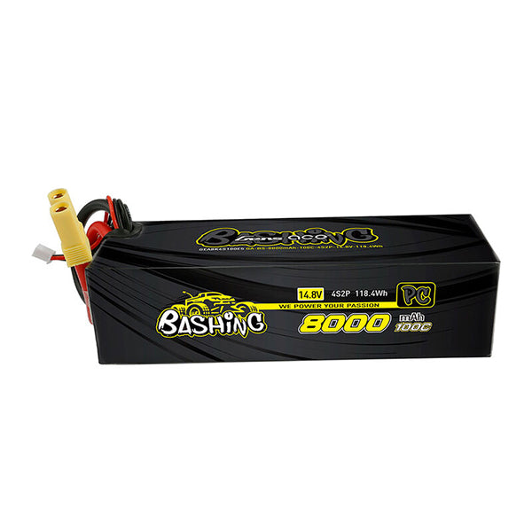 Gens Ace Bashing Pro 4s LiPo Battery 100C (14.8V/8000mAh) w/EC5 Connector Default Title