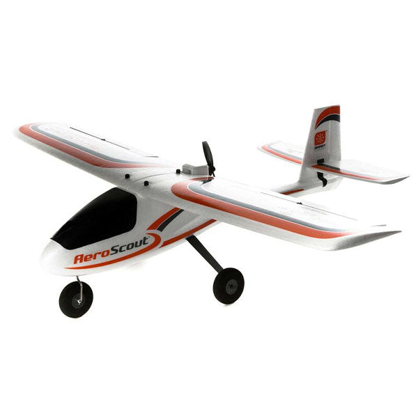 HobbyZone AeroScout S 2 1.1m RTF Trainer Electric Airplane (1095mm) w/SAFE & DXS Transmitter Default Title