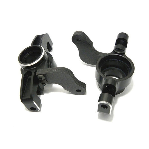 Hot Racing Aluminium Steering Knuckle With Graphite Arm 5IVE-T Default Title
