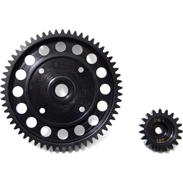 Hot Racing - Hardened Steel Spur & Pinion Gear Set (58 Tooth/19Tooth Stock) Default Title
