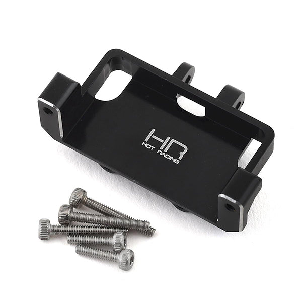 Hot Racing Axial SCX24 Aluminum Steering Servo Mount (Black) Default Title