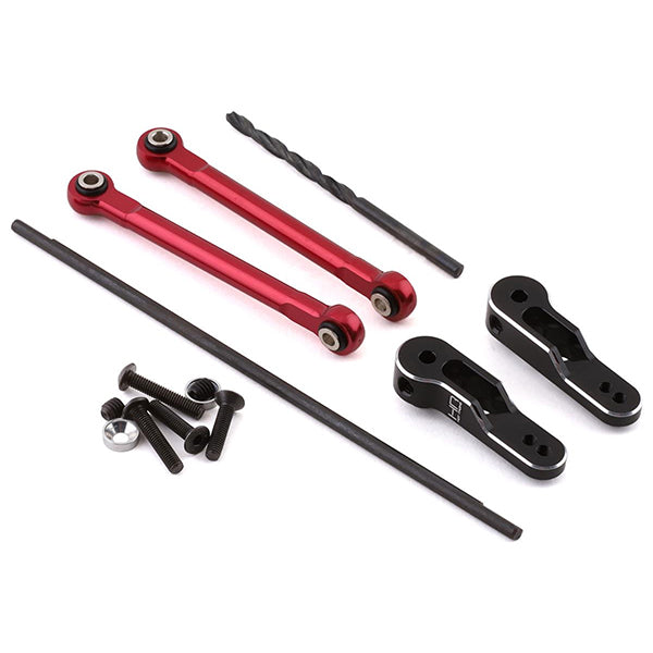 Hot Racing Traxxas Unlimited Desert Front HD Torsional Sway Bar Set (Red) Default Title