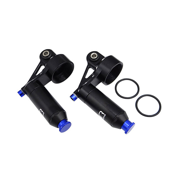 Hot Racing X-Maxx Aluminum Piggyback Reservoir Shock Upgrade Kit (2) Default Title