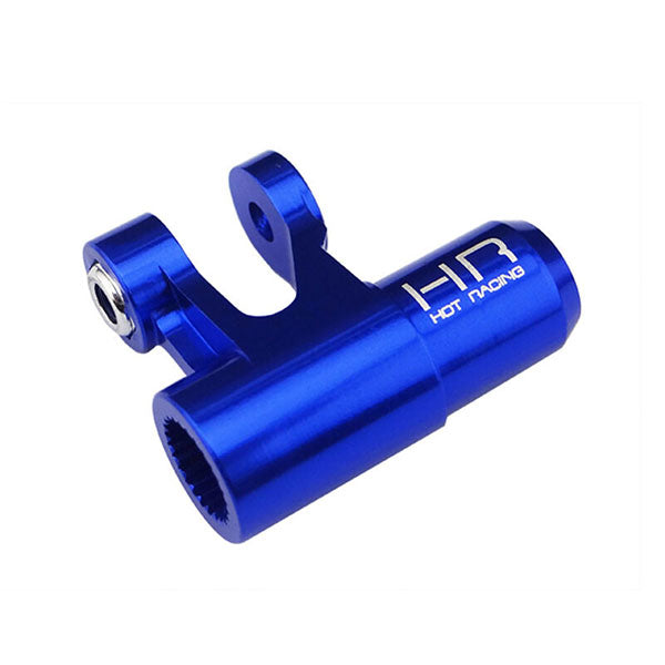 Hot Racing Traxxas X-Maxx Aluminum Steering Servo Horn Arm (Blue) Default Title