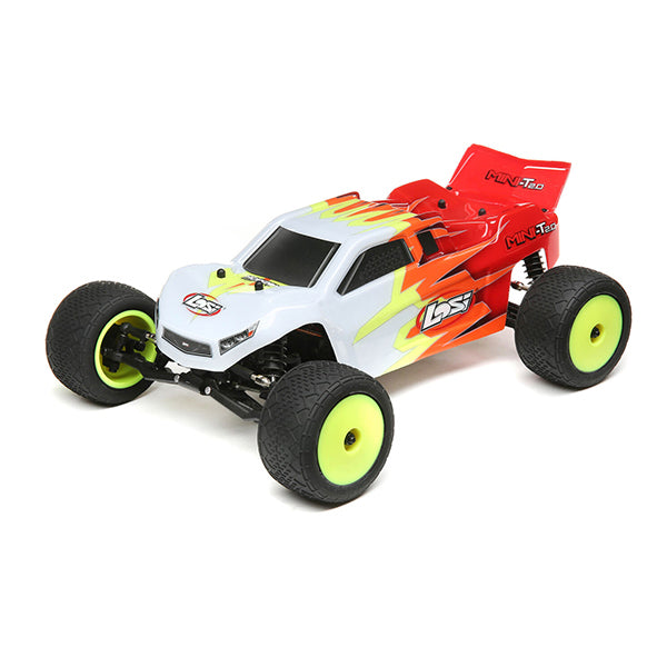 Losi Mini-T 2.0 1/18 RTR 2wd Stadium Truck w/2.4GHz Radio, Battery & Charger Red/White