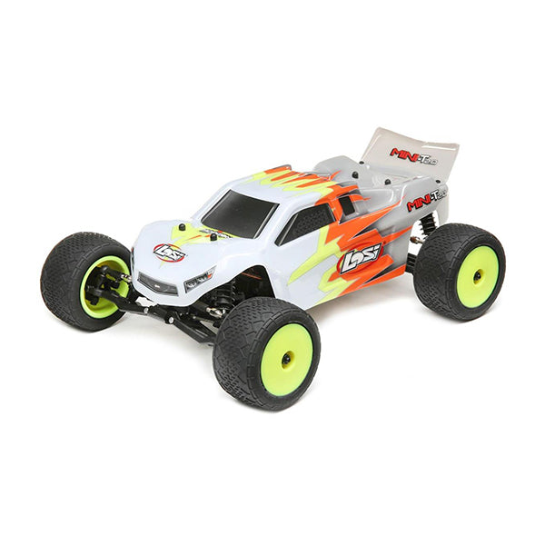 Losi Mini-T 2.0 1/18 RTR 2wd Stadium Truck w/2.4GHz Radio, Battery & Charger Grey/White