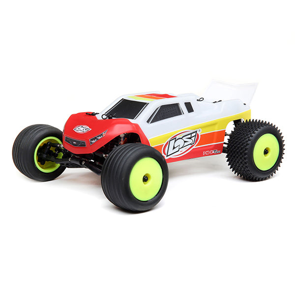 Losi Mini-T 2.0 1/18 RTR 2WD Brushless Stadium Truck (Red) w/2.4GHz Radio, Battery & Charger Default Title