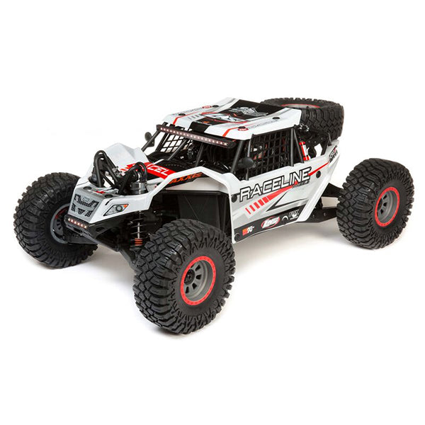 Losi Super Rock Rey SRR 1/6 4WD RTR Electric Rock Racer (White) w/DX3 Radio, Smart ESC & AVC White