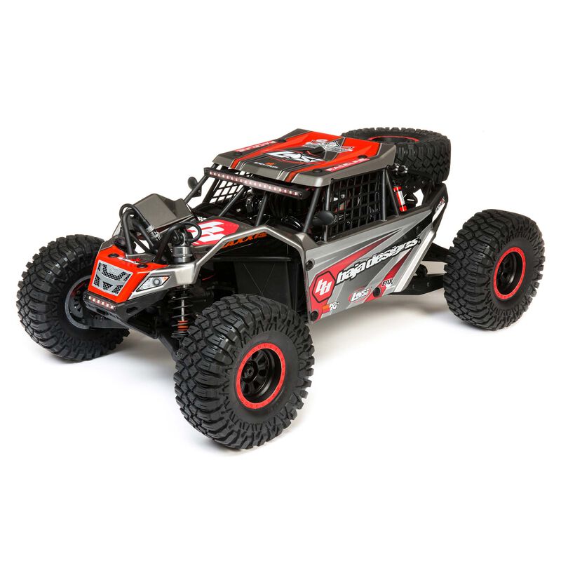 Losi Super Rock Rey SRR 1/6 4WD RTR Electric Rock Racer w/DX3 Radio, Smart ESC & AVC