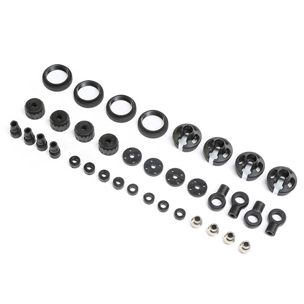 Losi LMT Molded Shock Parts Set w/Pivot Balls (4) Default Title