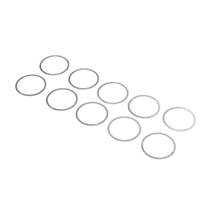 Losi Diff Shims, 24x21x0.3mm (10): DBXL-E 2.0