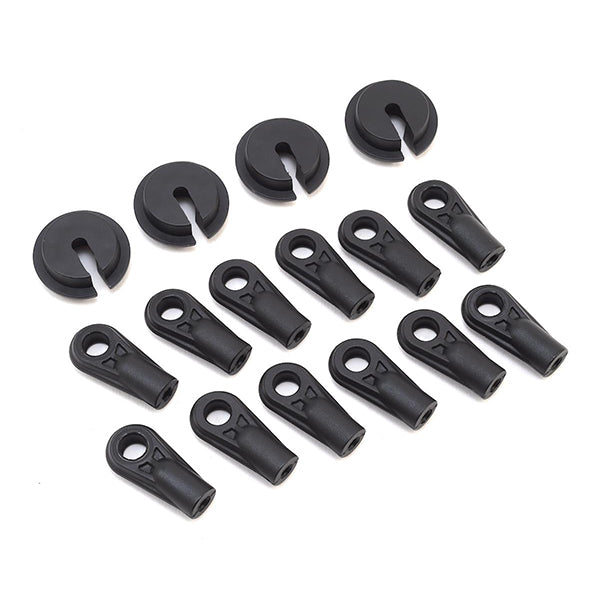 Losi Super Baja Rey Shock Rod Ends & Spring Cups (12) Default Title