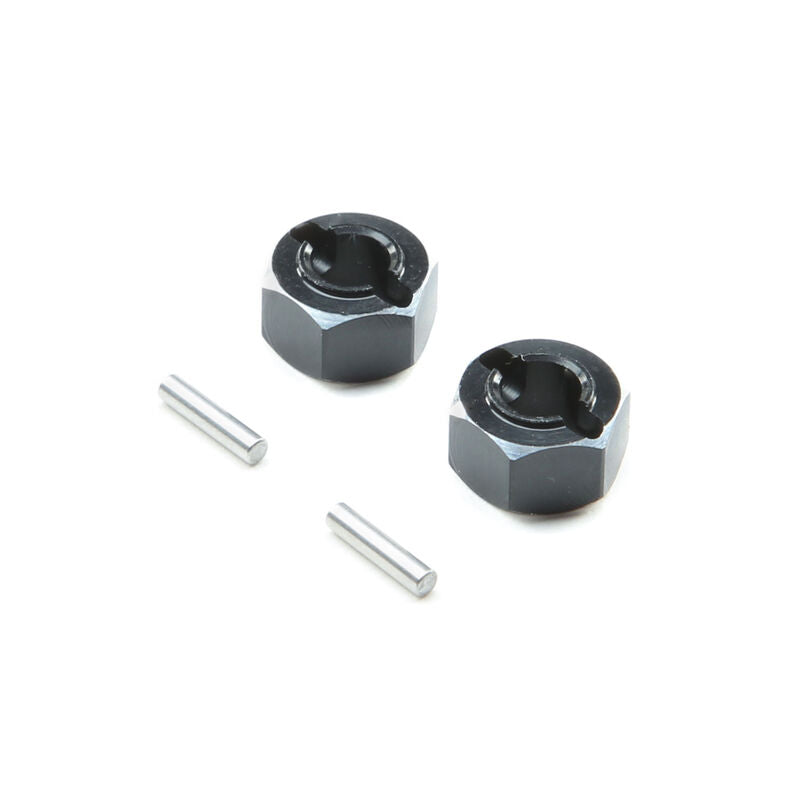 Losi Hex Set, Rear Axle, Aluminum Mini