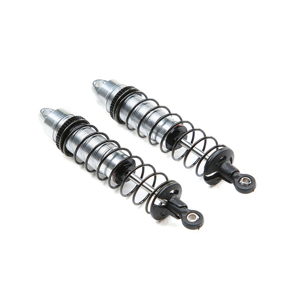 Losi Mini-T 2.0 Aluminum Rear Shock Assembly (Silver) (2) Default Title