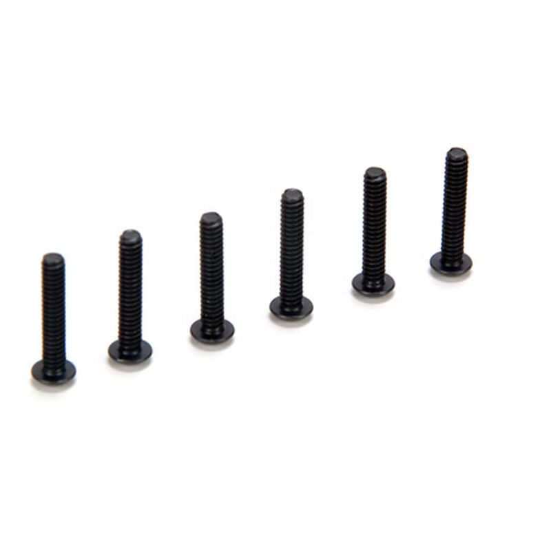 Losi 4-40x5/8" Flat Head Screw (6)