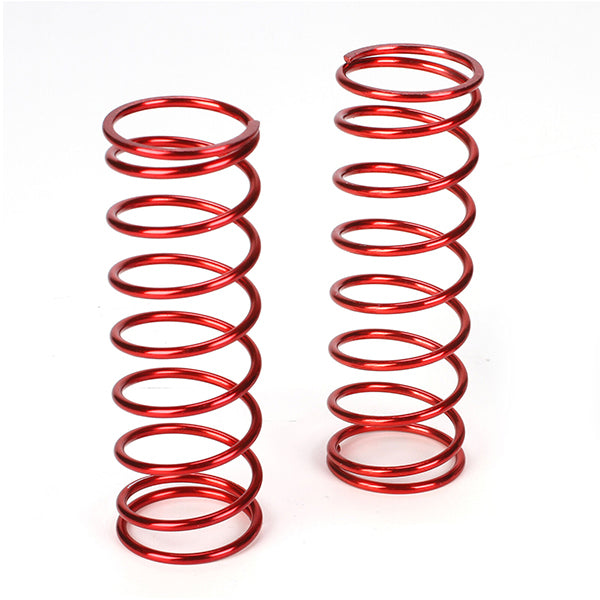 Losi Front Shock Spring Set (Red - 12.9lb) (2) Default Title