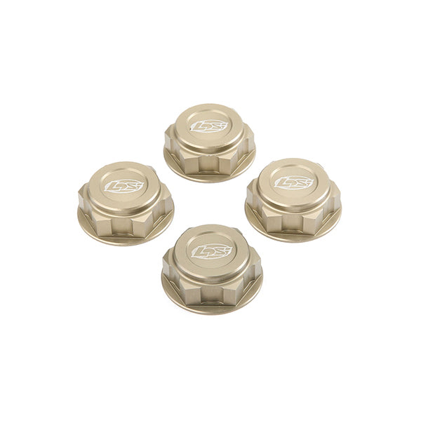 Losi 25mm Captured Wheel Nut Set (4) Default Title