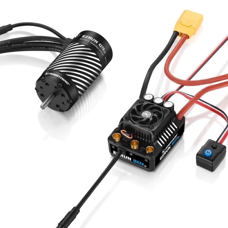 Hobbywing EZRun Max8 G2 Waterproof Brushless ESC/Motor Combo w/XT90 (2250kV)