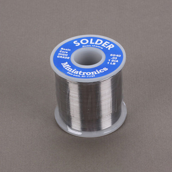 Miniatronics Rosin Core Solder 60/40 (1lb) Default Title