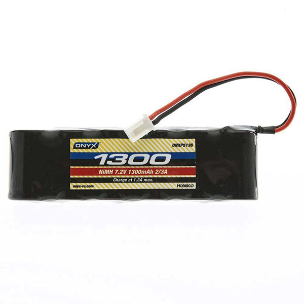 Onyx 6-Cell 2/3A XH-1S Flat NiMH Battery (7.2V/1300mAh) w/XH-1S Connector (Losi Mini) Default Title