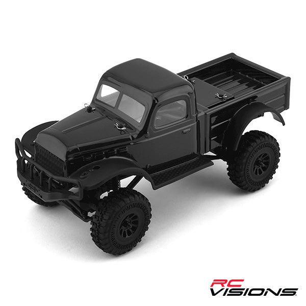 Panda Hobby Tetra K1 1/18 RTR Scale Mini Crawler w/2.4GHz Radio (Black) Default Title