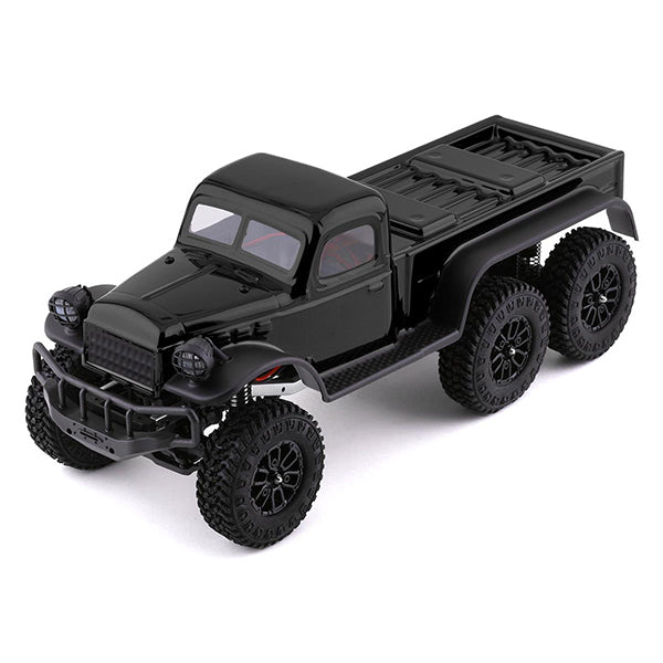 Panda Hobby Tetra K1 6x6 1/18 RTR Scale Mini Crawler w/2.4GHz Radio Black