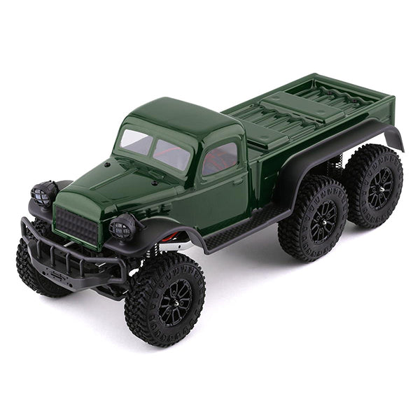 Panda Hobby Tetra K1 6x6 1/18 RTR Scale Mini Crawler w/2.4GHz Radio Green