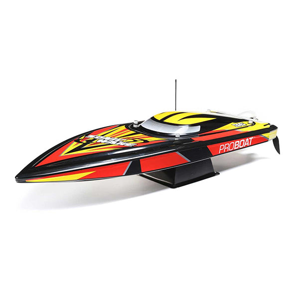 Pro Boat Sonicwake 36" Self-Righting RTR Deep-V Brushless Boat w/Spektrum SLT3 2.4GHz Radio Black