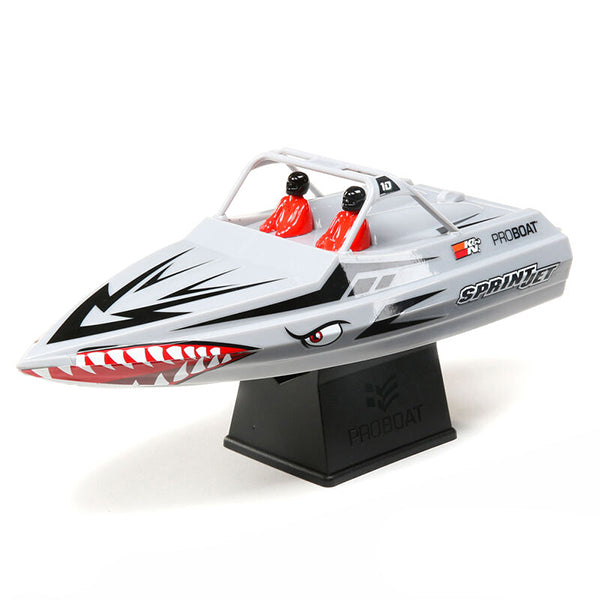 Pro Boat Sprintjet 9 Inch Self-Righting RTR Electric Jet Boat w/2.4GHz Radio, Battery & Charger Blue