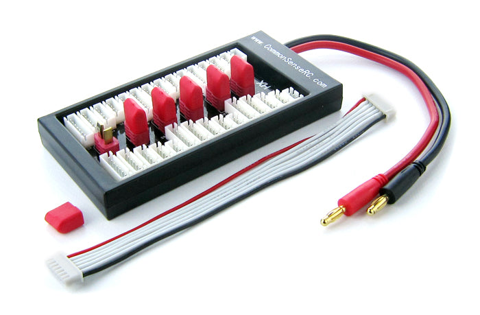 Paraboard - Parallel Charging Board for Lipos with Deans-type Connectors