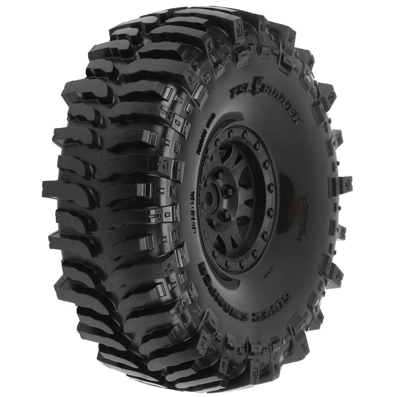 Pro-Line Interco Bogger 1.9" Tires w/Impulse Wheels (Black) (2) (G8) w/12mm Hex