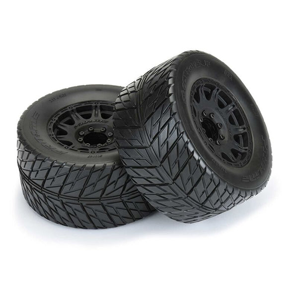 Pro-Line Street Fighter HP 3.8" Belted Tires Pre-Mounted w/Raid Wheels (2) (M2) Default Title