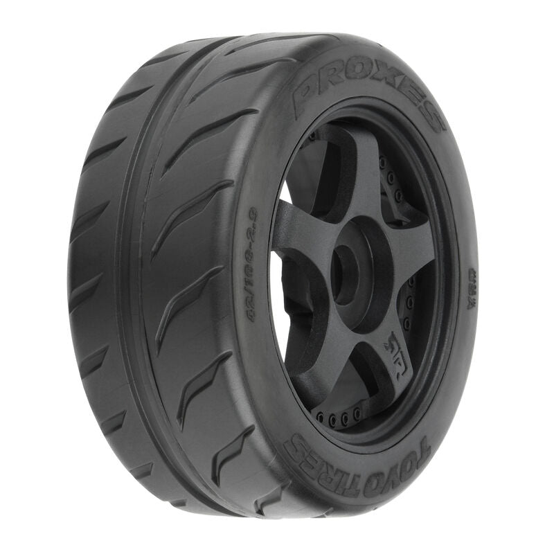 Pro-Line1/7 Toyo Proxes R888R S3 Front/Rear 42/100 2.9" BELTED Mounted 17mm 5-Spoke (2)