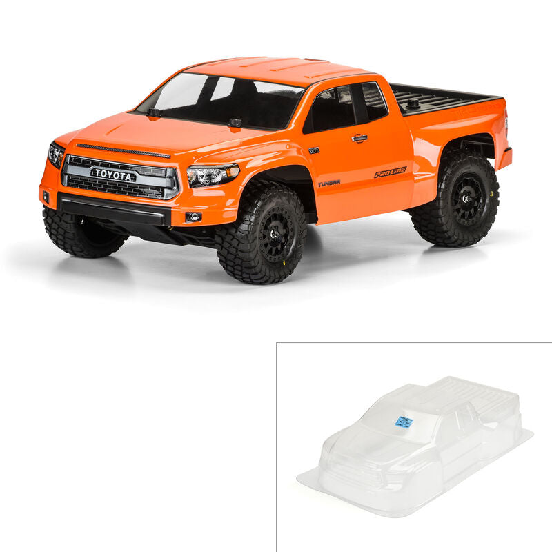 Pro-Line Toyota Tundra TRD Pro True Scale Short Course Truck Body (Clear) (Slash/SC10/Pro-2)