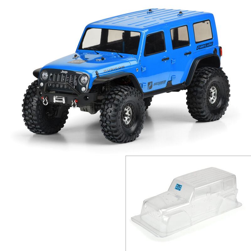 Pro-Line Jeep Wrangler Unlimited Rubicon Body (Clear) (TRX-4)